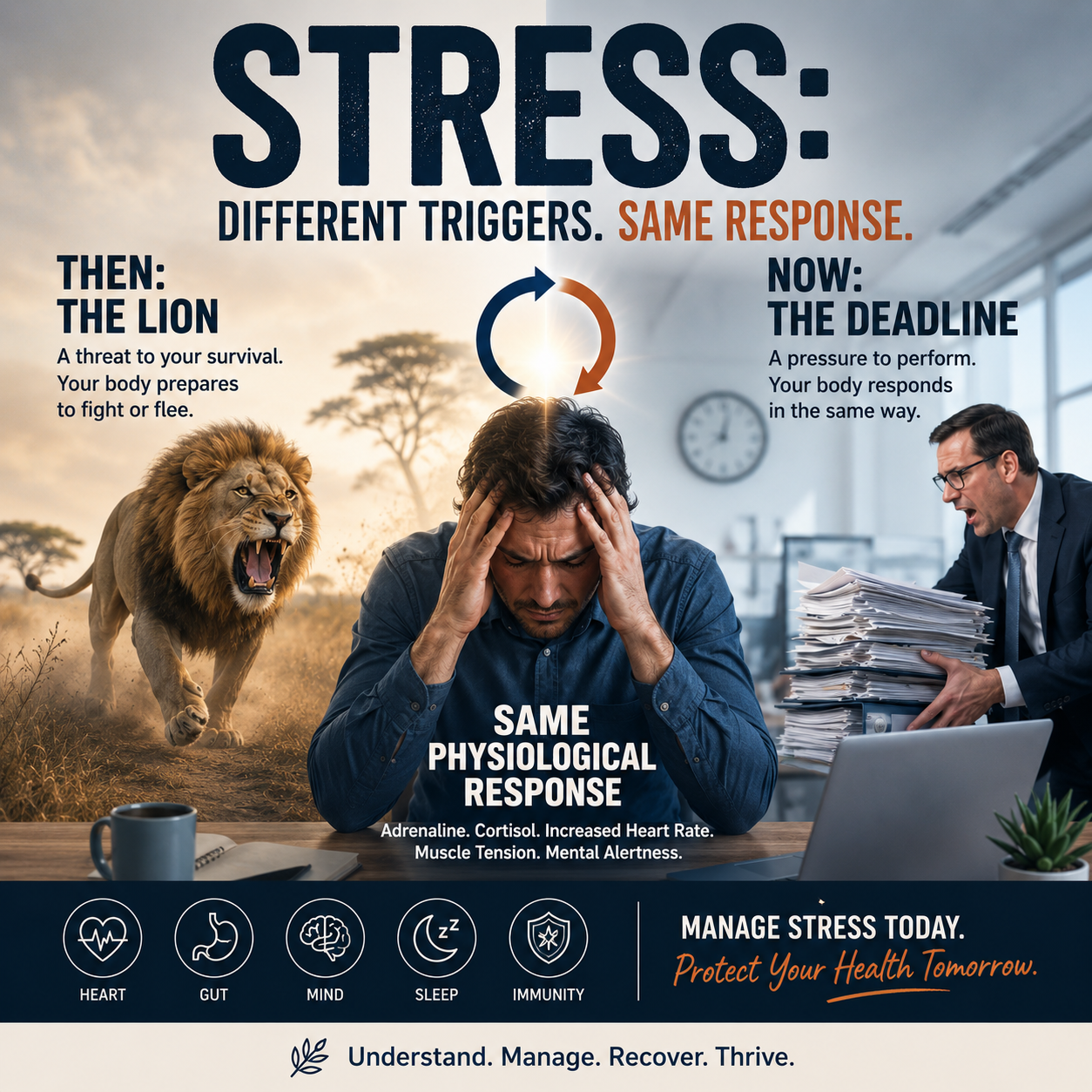 Stress the silent heath threat